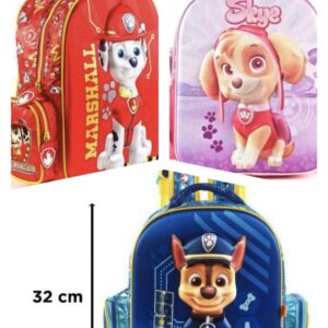 MOCHILA 12 ESP PAW PA 32X25CM