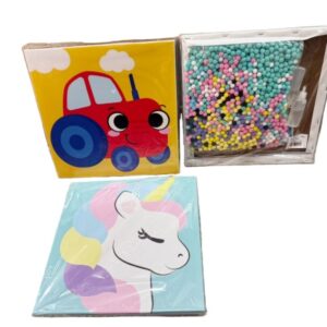 POMPOM PAITING DIY 30X30CM