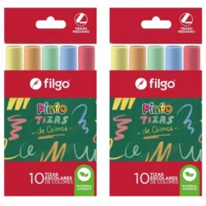 TIZA COLOR FILGO X10
