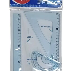 SET GEOME MAPED 3PCS 20CM