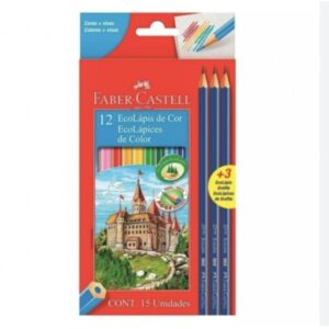 LAPIZ COL X12 FABER-CAS +3 GRAF