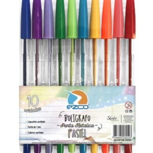 BOLIGRAFO EZCO MESH X10