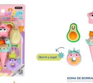 GOMA BORRAR AVOCADO MULTIPAPER