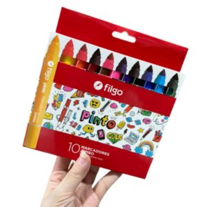 MARCADOR FILGO PINTO JUMBO ESTUCHEX10