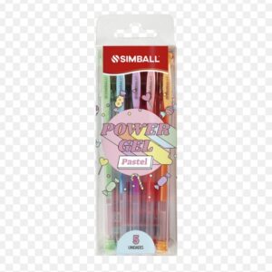 BOLIGRAFO GEL SIMBALL X5 PASTEL