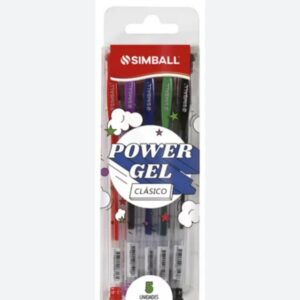 BOLIGRAFO GEL SIMBALL X5 SURTIDO
