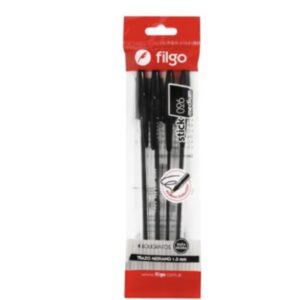 BOLIGRAFO FILGO STICK X4 NEGRO