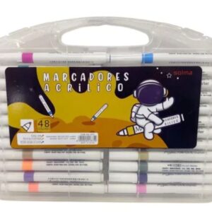 MARCADOR ACRILICOS X48
