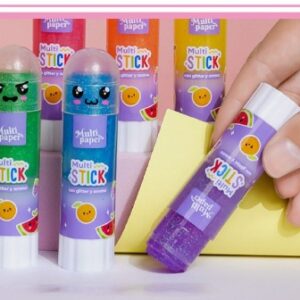 ADHESIVO MULTIPAPER GLITTER C/AROMA 15GRS
