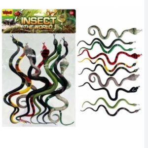 SERPIENTE GOMA X10