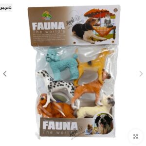 ANIMALES PERRITO GOMA X6
