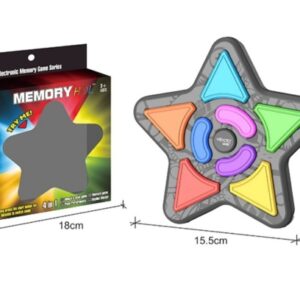 JUEGO MEMORIA ESTRELLA 24X18CM