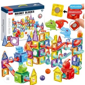 BLOQUES MAGNE TUBULAR 170PCS 37X27CM