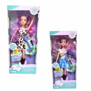 MUNECA TINY ROCK STAR 33X18CM