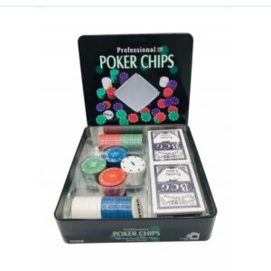 POKER FICHA LATA 20X20CM