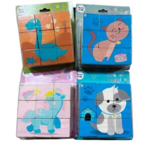 ROMPEC CUBO MADERA 9PCS 15X12CM