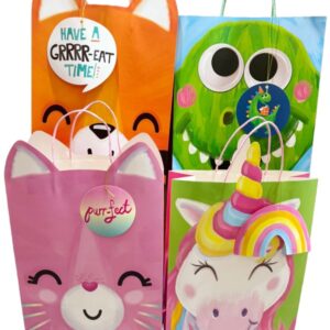 BOLSA REGALOS ANIMALES 45X31CM