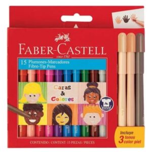 MARCADOR X12 FABER-CAS+3PIEL