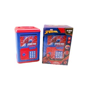 CAJA FUERTE SPIDEMAN PILA 20X14CM
