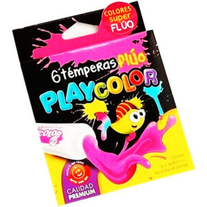 TEMPERA PLAYCOLOR X6 8CC FLUO