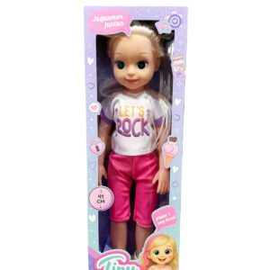 MUNECA TINY DOLL PLASTICO 41X14CM