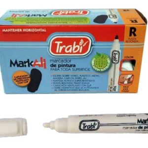 MARCADOR TRABI MARK BLANCO