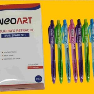 BOLIGRAFO RETRACTIL X50