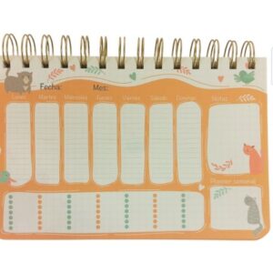 PLANNER SEMANAL 19X14CM