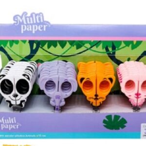 TIJERA MULTIPAPER METALICO ANIM 13CM