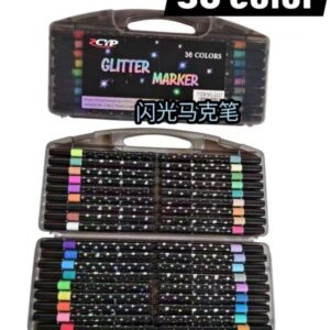 MARCADOR PUN.PINC GLITTER X36