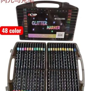 MARCADOR PUN.PINC GLITTER X48