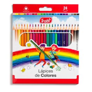 LAPICES DE COLORES X24 LARGO