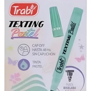 RESALTADOR TRABI TEXTING PASTEL SURT X 6