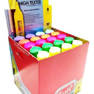 RESALTADOR TRABI HIGH TEXTER FLUO EXHIBIDOR X 20 U.