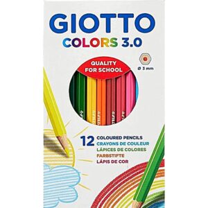 LAPIZ COLOR X12 LARGO GIOTTO 3.0