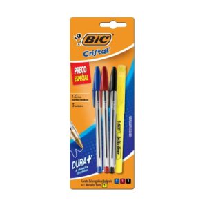 BOLIGRAFO BIC X3+1RESALTADOR
