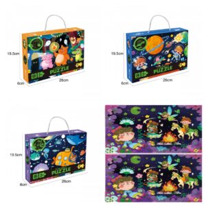ROMPECABEZAS 96PCS LUMINOSO 26X20CM
