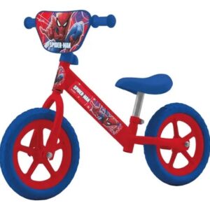 CAMICLETA CON CASCO SPIDERMAN RODADO 12″