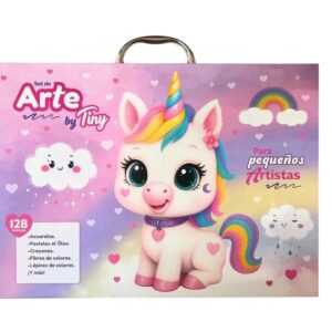 VALIJA SET ARTE TINY UNICOR 128PCS