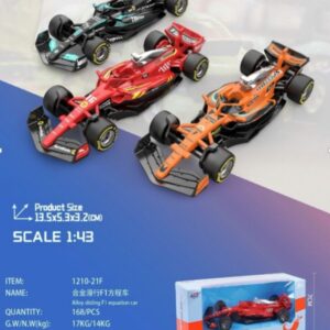 AUTO F1 METAL 16X6CM