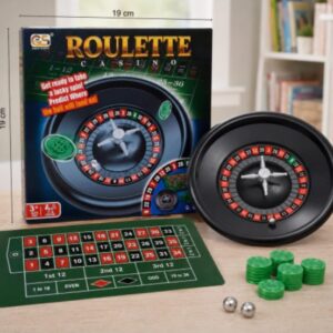 JUEGO MESA RULETA 19X19CM