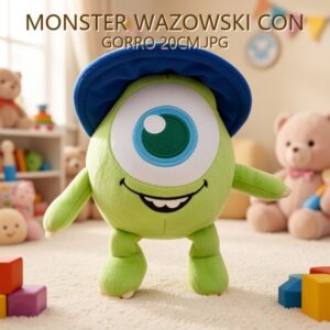 MONSTER WAZOWSKI CON GORRO 20CM.JPG