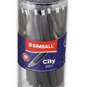 BOLIGRAFO CITY SIMBALL RETRACTIL 1.0MM