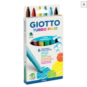 MARCADOR GIOTTO TURBO MAXI X6
