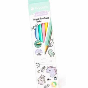 LAPIZ SKYCOLOR X 6 LARGO PASTEL
