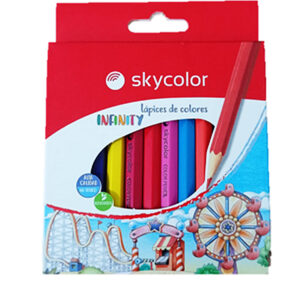 LAPIZ SKYCOLOR X 12 CORTO