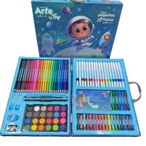 VALIJA SET ARTE TINY ASTRON 128PCS