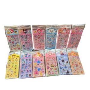 STICKERS OLOGRAFICO X PLANCHA