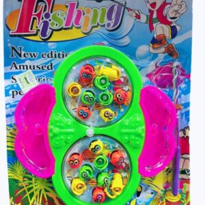 PESCA MAGIC DOBLE C/CANASTITA 29X21CM