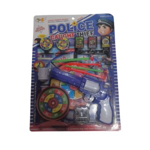 PISTOLA AZUL CON DARDO